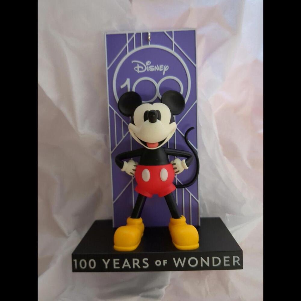 Hallmark 2023  Mickey Mouse 100 Years Wonder Keepsake Ornament NIB